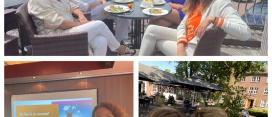 Marion collage met team